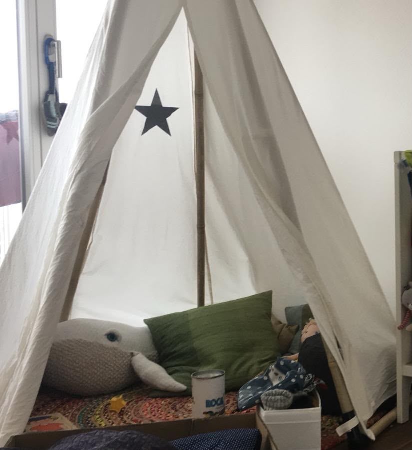 Alri letti & mobili per bambini: Kinder Tpi Zelt Baumwolle – Usato da Ostermundigen venduto da allemend