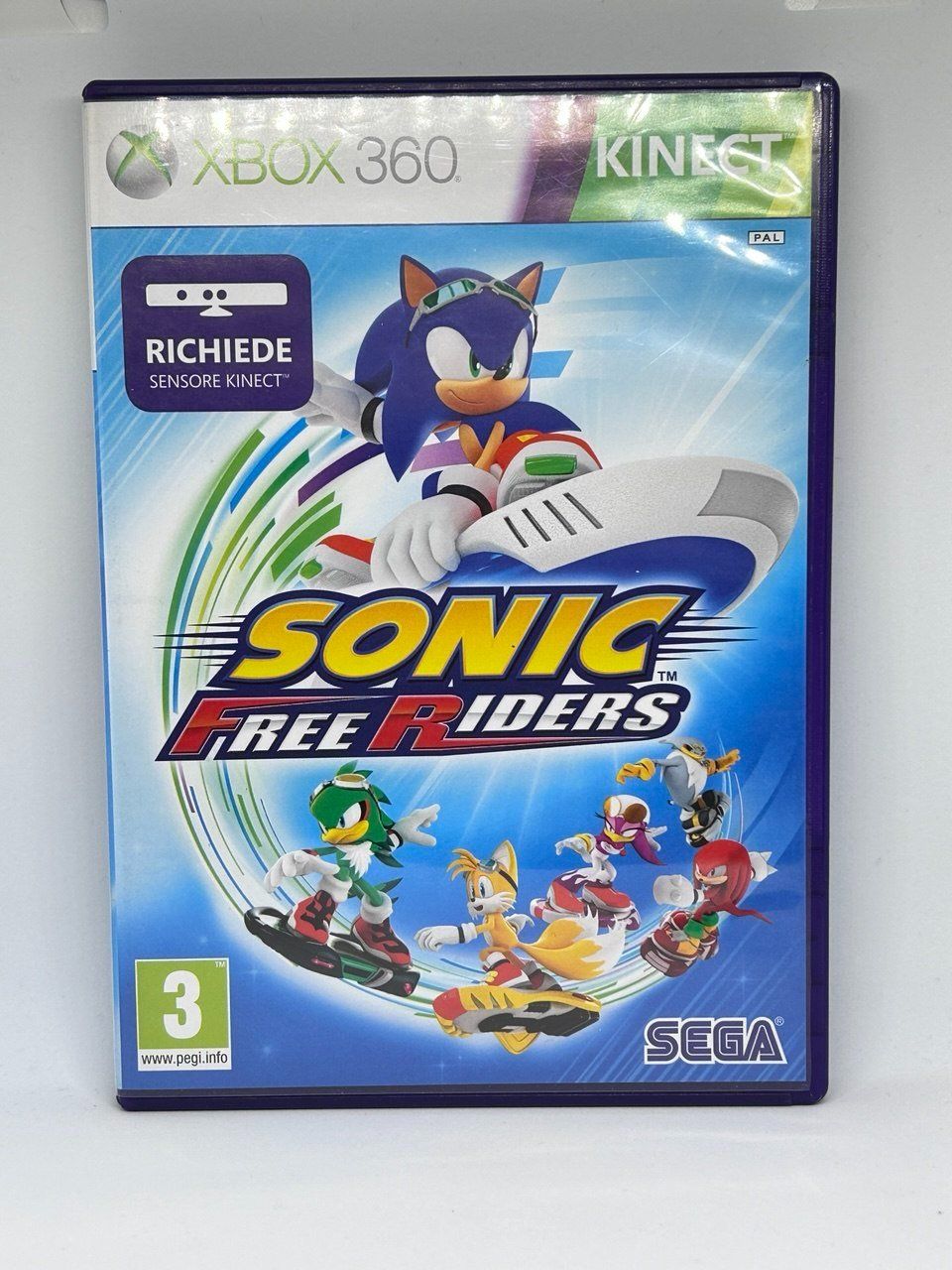 Microsoft Giochi: Sonic Free Riders per Xbox 360 – Usato da Giubiasco venduto da LorisVale