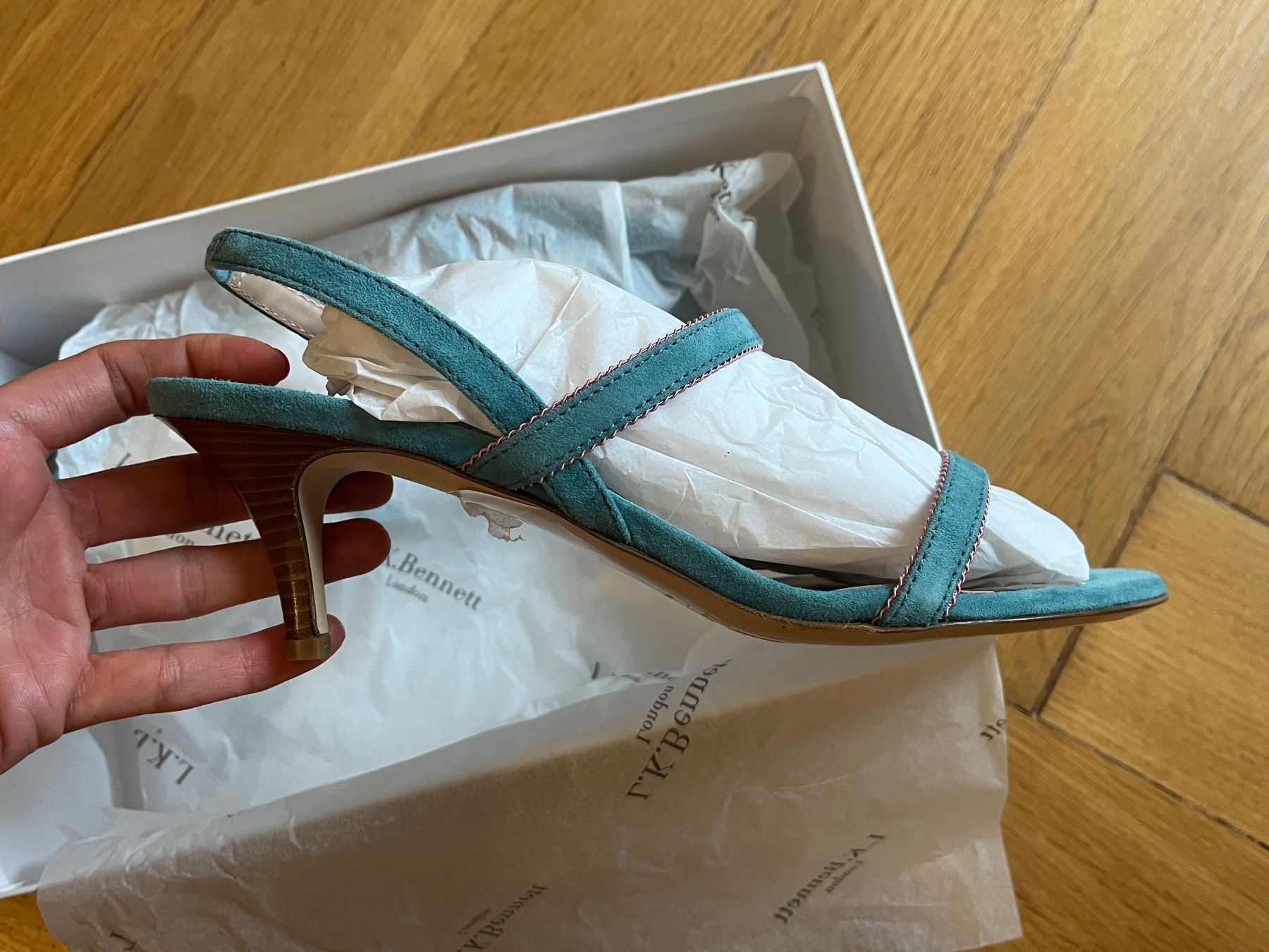 Scarpe da donna: L. K. Bennett Sandalen, Gr. 39, neu! – Nuovo e nell'imballaggio originale da Zürich venduto da vintage_for_you 1