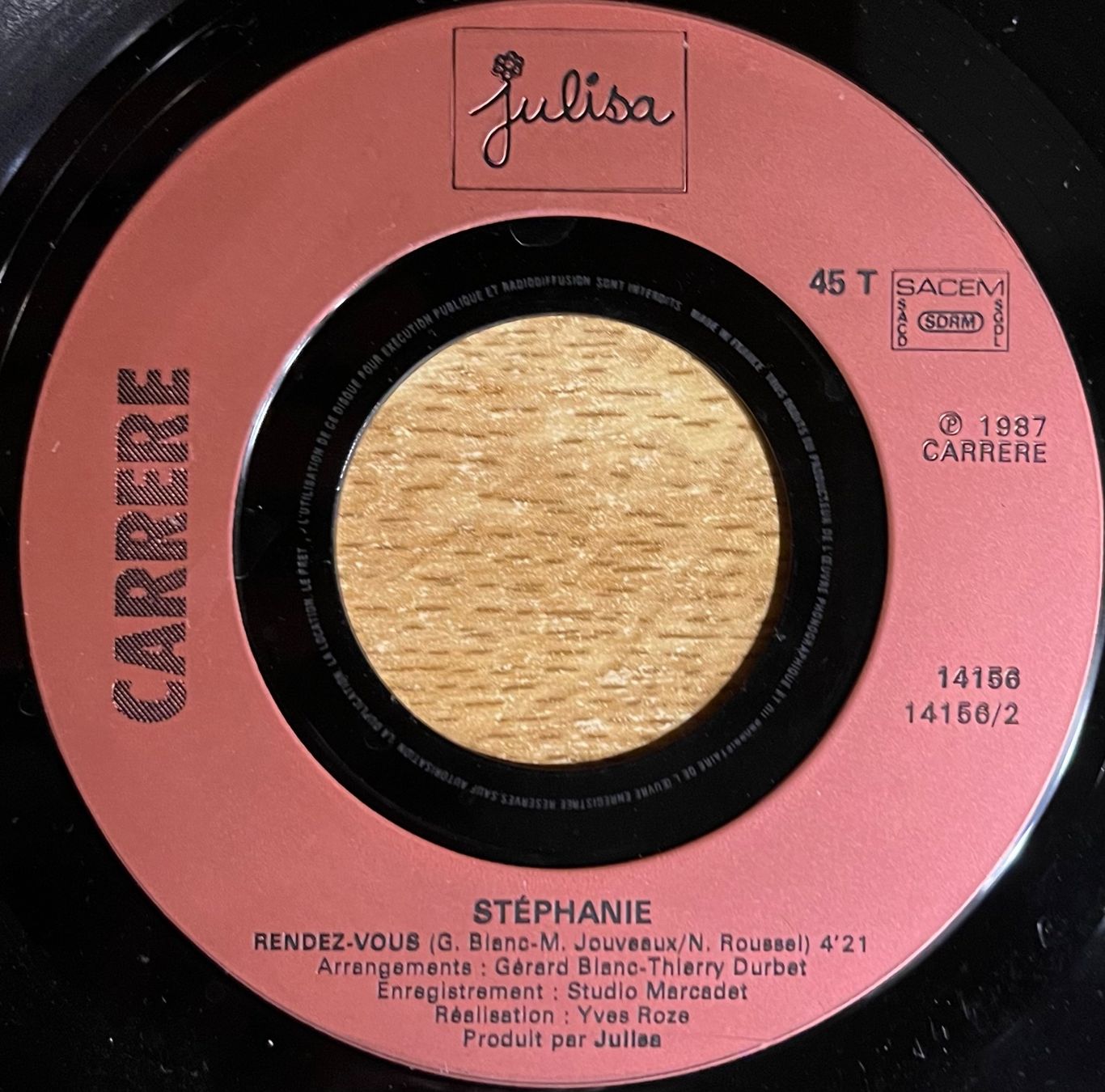 Schallplatten: STEPHANIE - FLEURS DU MAL – Gebraucht aus Bussigny von vinyl-pas-cher 3