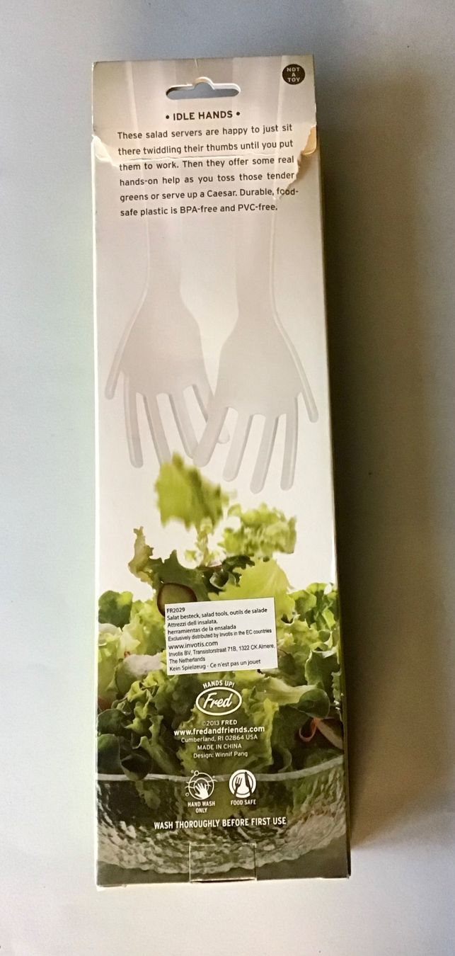 Set di posate: Salatbesteck Hände Desing – Nuovo e nell'imballaggio originale da Bubendorf venduto da Alpenheidi 4