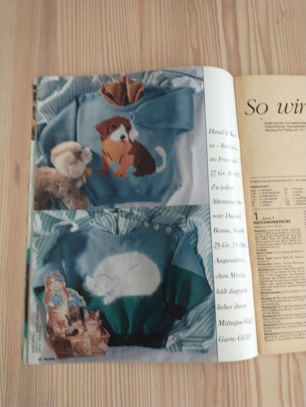 Schnittmuster: Strickheft Burda E 189 Babymaschen Gr. 62-92 – Gebraucht aus Zürich von Turner_18 1