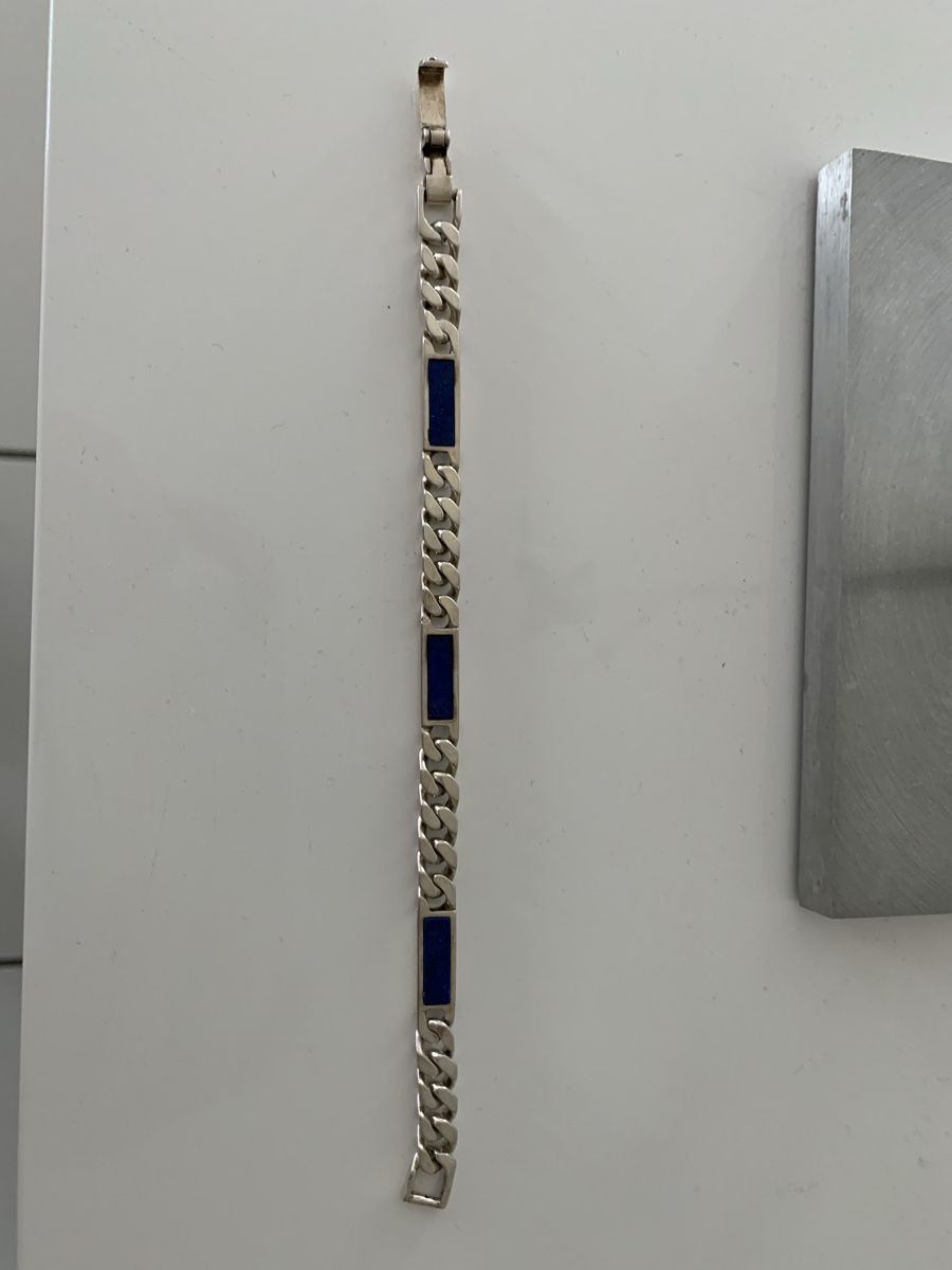 Bracciali & Braccialetti: Silber-Armband Lapislazuli – Usato da Schaan venduto da irmgarda02 3
