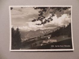 Karte Ems GR Maiensäss Graubünden 1955