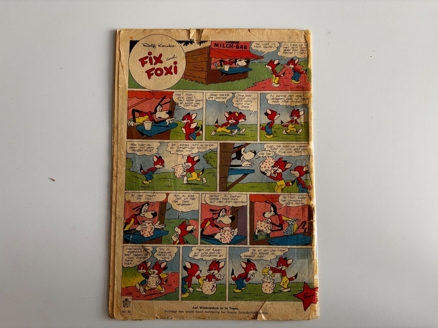 Fumetti: Fix und Foxi Originalcomic RARITÄT 1957 – Usato da Bern venduto da raupenimmersatt 1