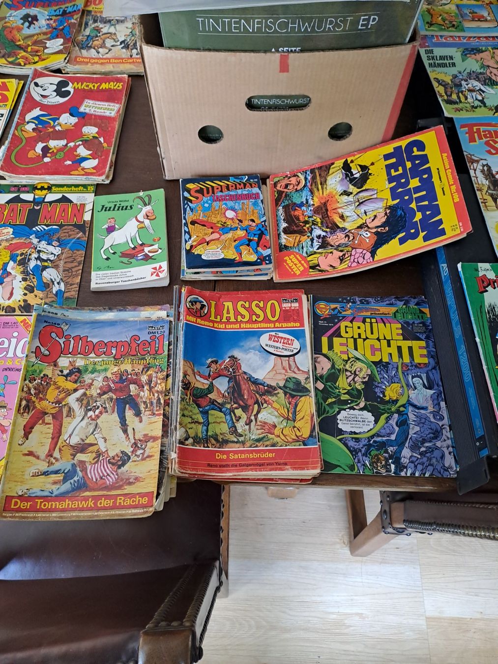 Fumetti: ca100 Comics Lasso Bessy MickyMouse Silberpfeil Superman etc – Usato da Wängi venduto da Max64 1
