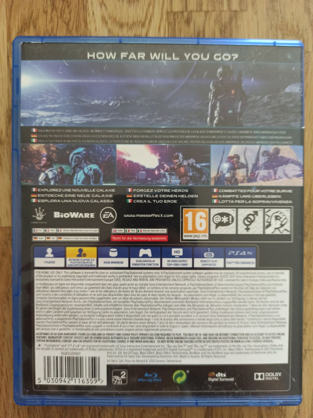 Giochi: Mass Effect Andromeda PS4 / PS5  - TOP – Usato da Oberweningen venduto da mar_87mx 1