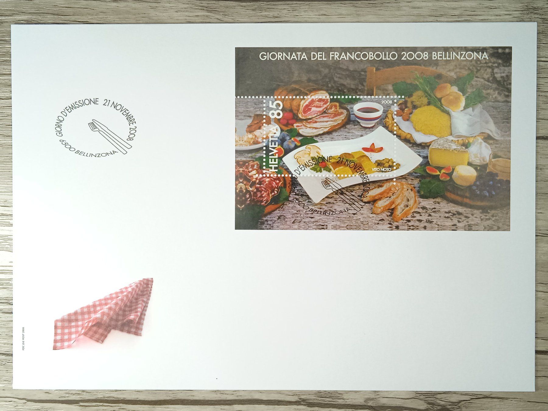 Tutti i francobolli: TR12 Enveloppe + Timbre Suisse 2008 – Usato da Cousset venduto da Patrick_Collections