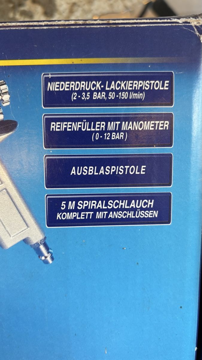 Compressori: Profi Druckluft-Kit – Nuovo e nell'imballaggio originale da Niederlenz venduto da danze01 2