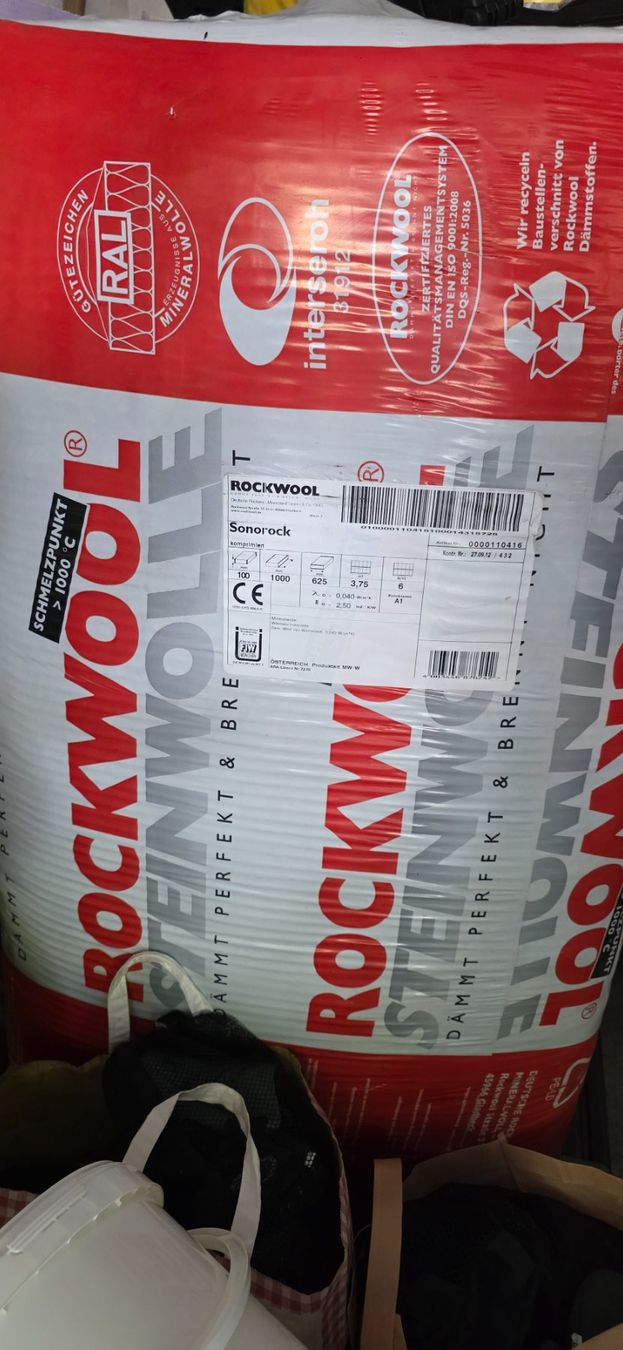 Füllmaterial: Rockwool Isolation 10 cm dick – Neu und originalverpackt aus Basel von astra2011 1