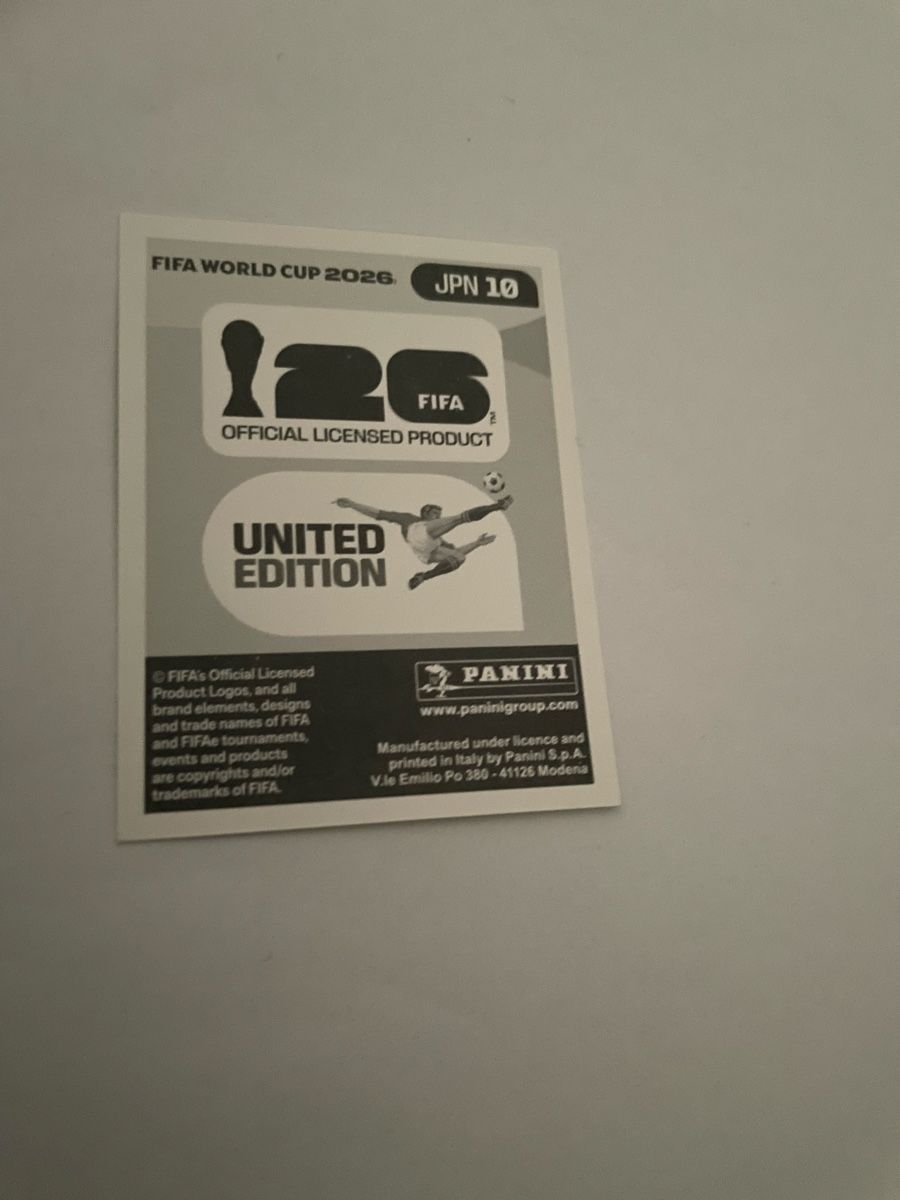Panini Carte collezionabili: FIFA WM 2026 Ao Tanaka JPN 10 – Nuovo (secondo la descrizione) da Winterthur venduto da Cobraforce 1