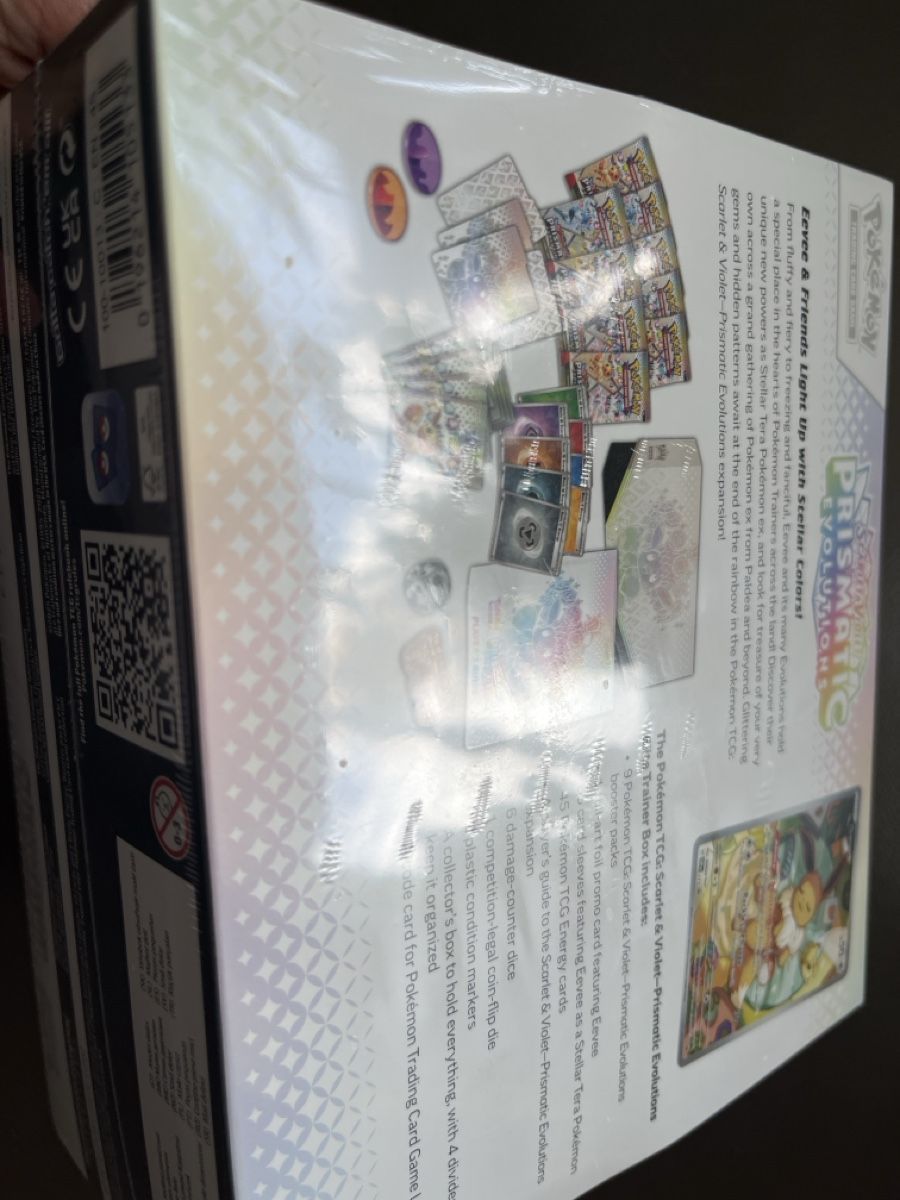 Pokémon Carte collezionabili: Pokémon Prismatic Evolutions Elite Trainer Box Eevee etb – Nuovo (secondo la descrizione) da Au ZH venduto da curio.concept 5