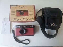 Camp Snap V105 Kamera Rot mit Tasche