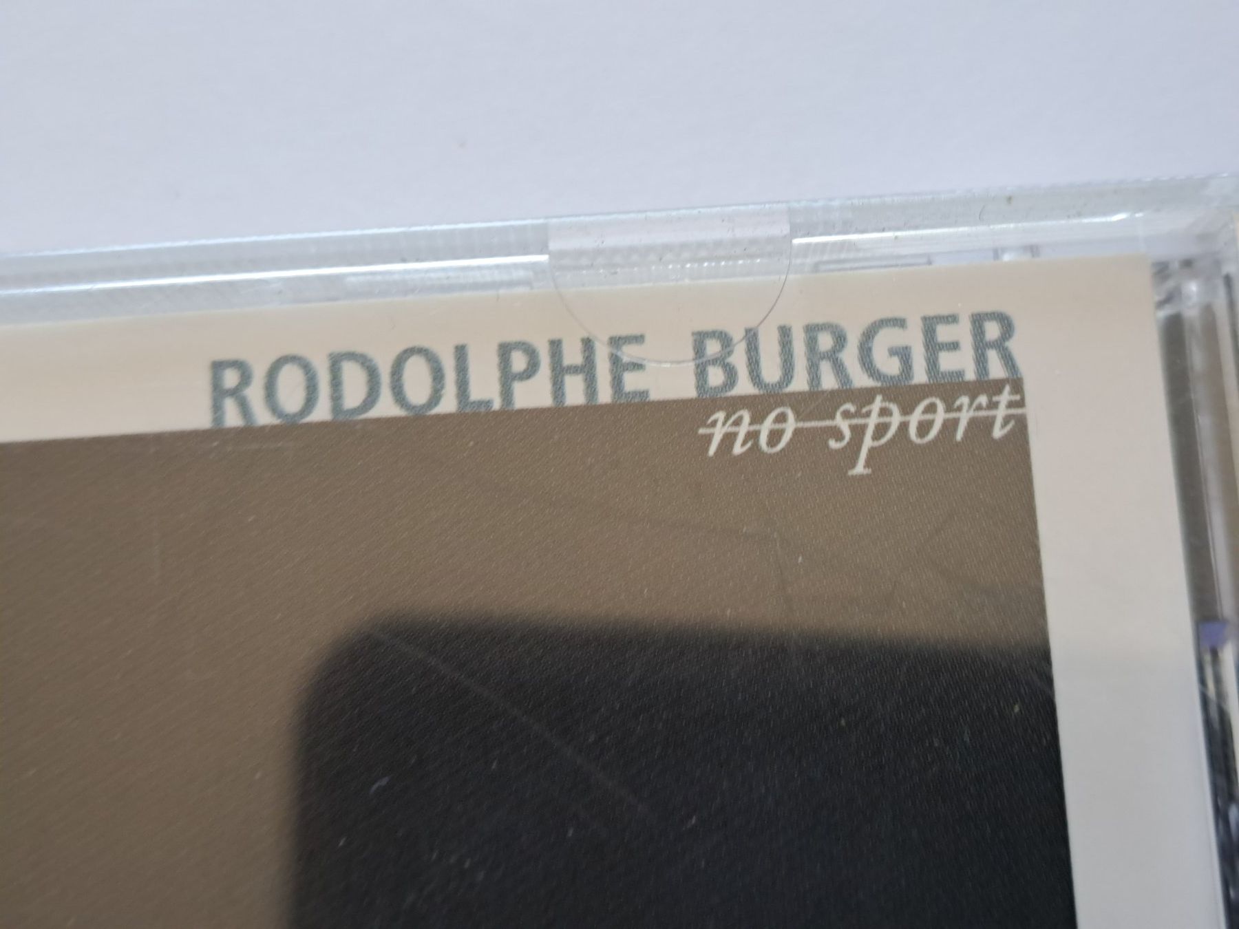 CD: Cd Rodolphe Burger - No Sport – Usato da Pully venduto da bro_n52j 1