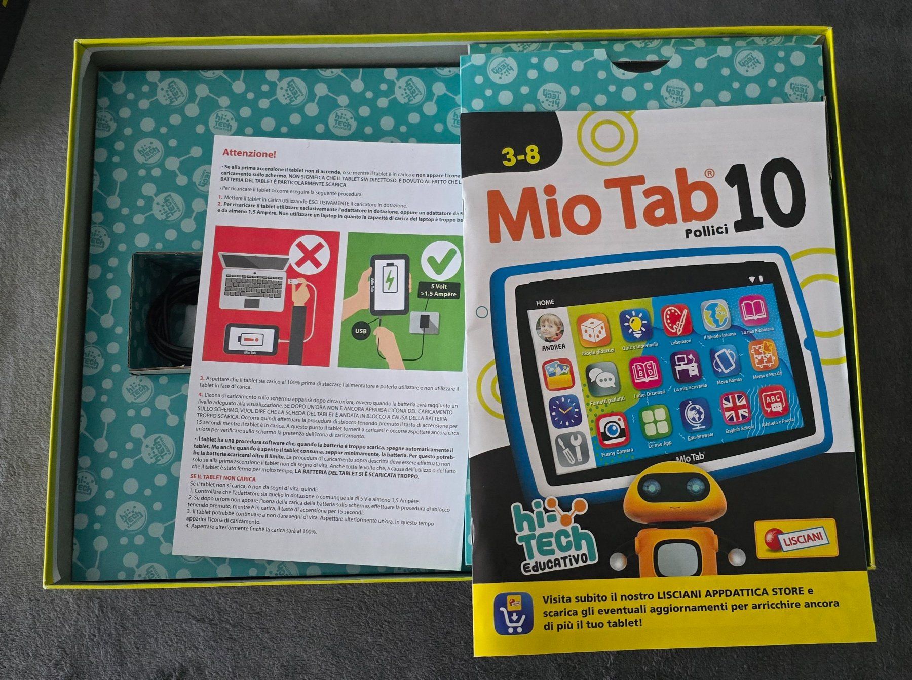 Tablet PC: Mio Tab 10" Kinder Tablet – Usato da Ruswil venduto da DNAB 8