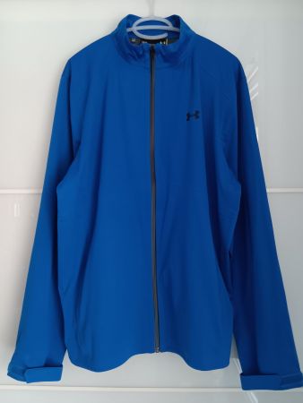 UNDER ARMOUR Veste de pluie bleue UA STORM 3 taille L LOOSE