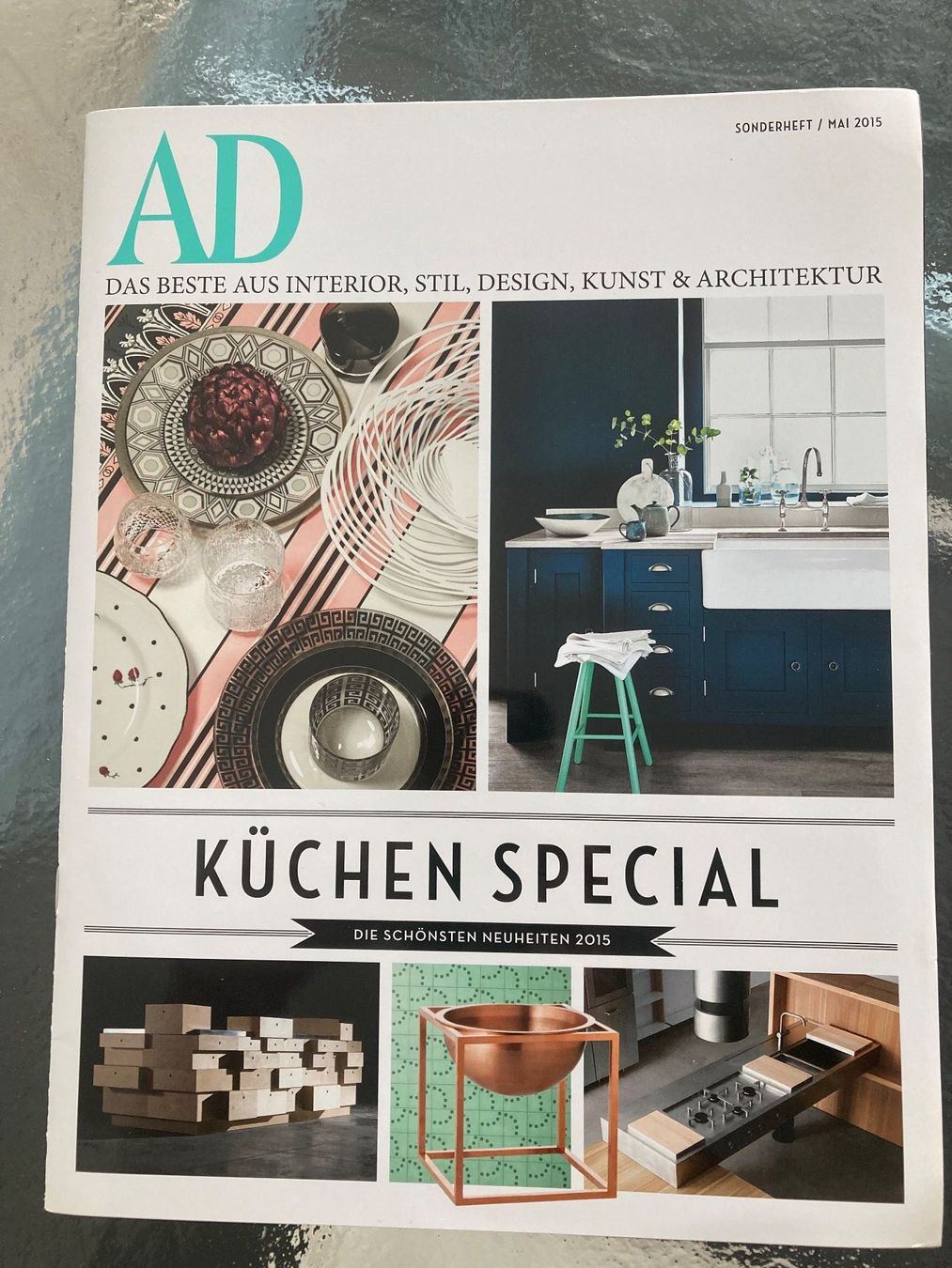 Zeitschriften & Magazine: AD Magazin Architectural Digest, Mai 2015, mit Küchen Heft – Neu (gemäss Beschreibung) aus Zürich von dolcicaramelle2 2
