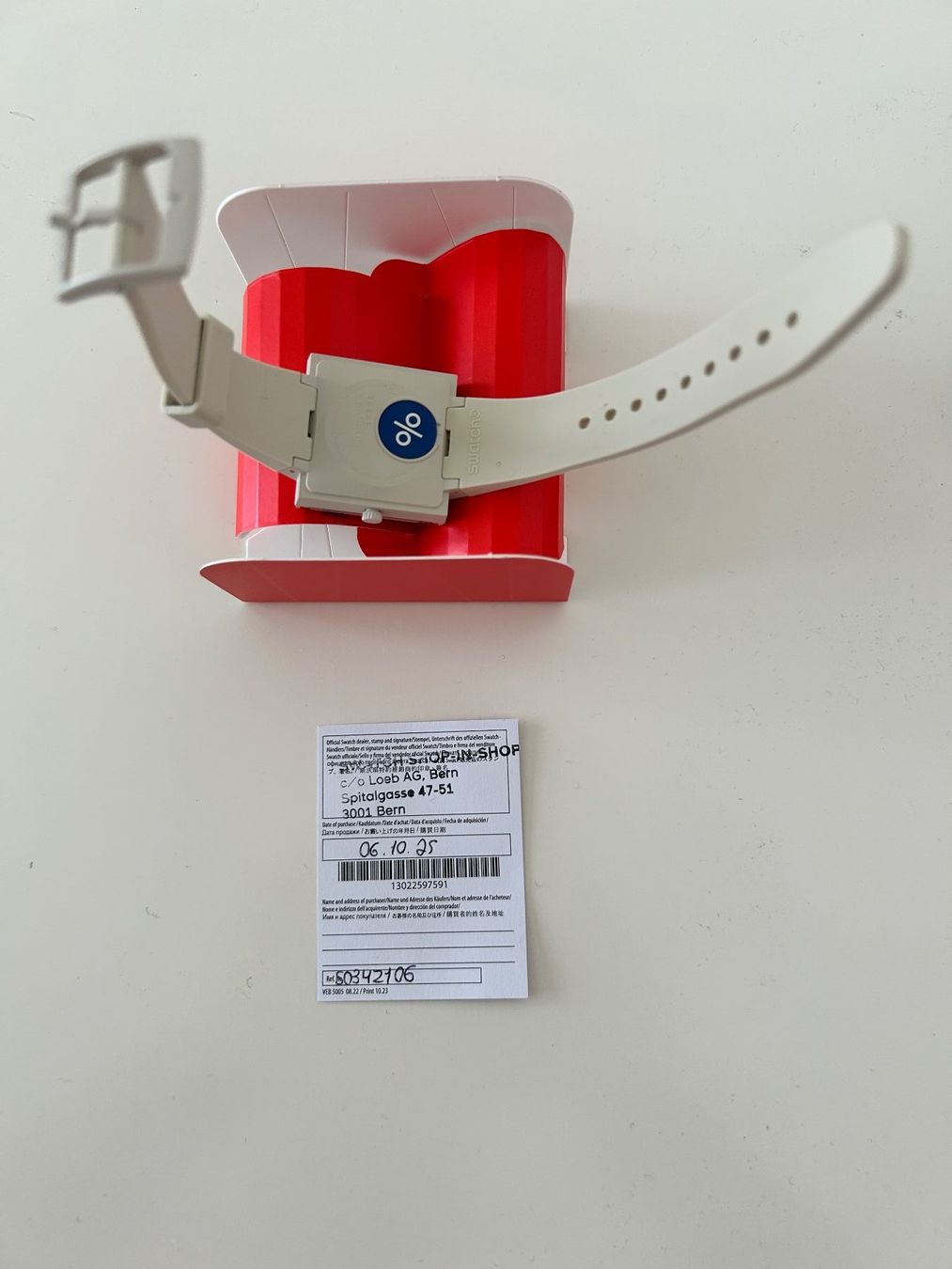 Swatch Montres: SWATCH WHAT IF...TARIFFS?  39% - Neu originalverpackt – Neuf avec emballage d'origine à Biel/Bienne par ste_8vdy 5