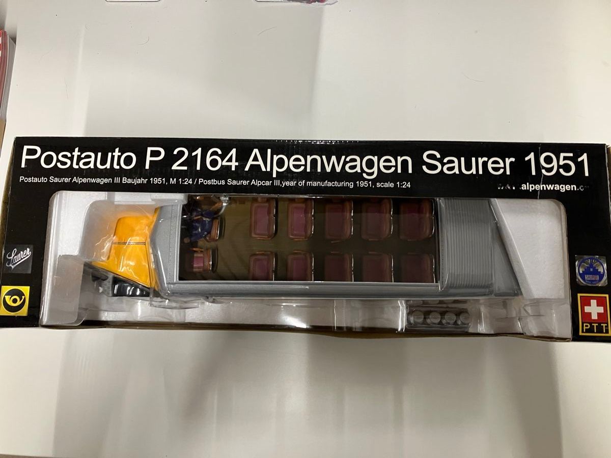 Saurer Modellautos: Saurer Alpenwagen 1:24 – Neu und originalverpackt aus Ilanz von esthihu01 2