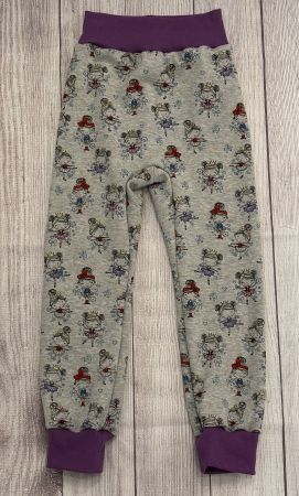 Fleece Pumphose mit Ballerina Gr. 116/122 Neu