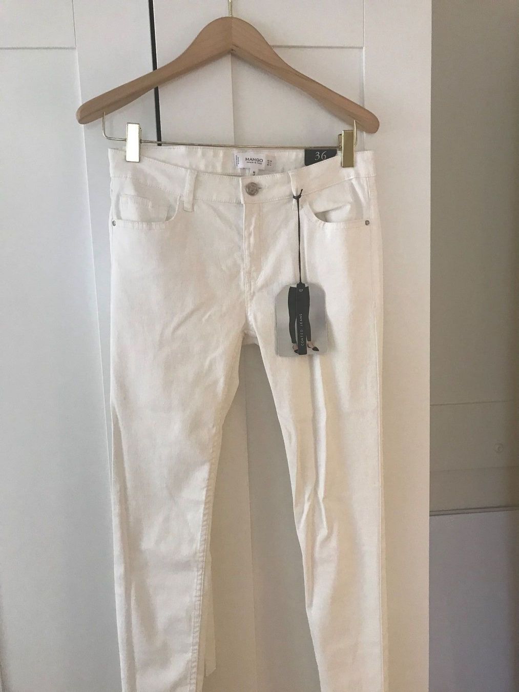 Mango Jeans: Wet effect Jeans – Neu und originalverpackt aus Zürich von jujusi