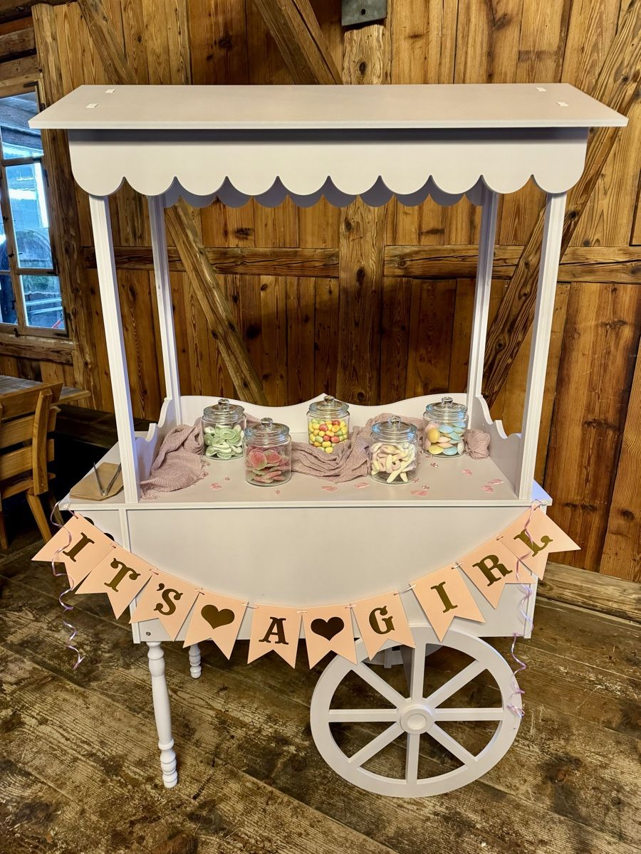 Alle Dekorationen: Candywagen zu verkaufen – Gebraucht aus Dietlikon von jul_w7gj 2