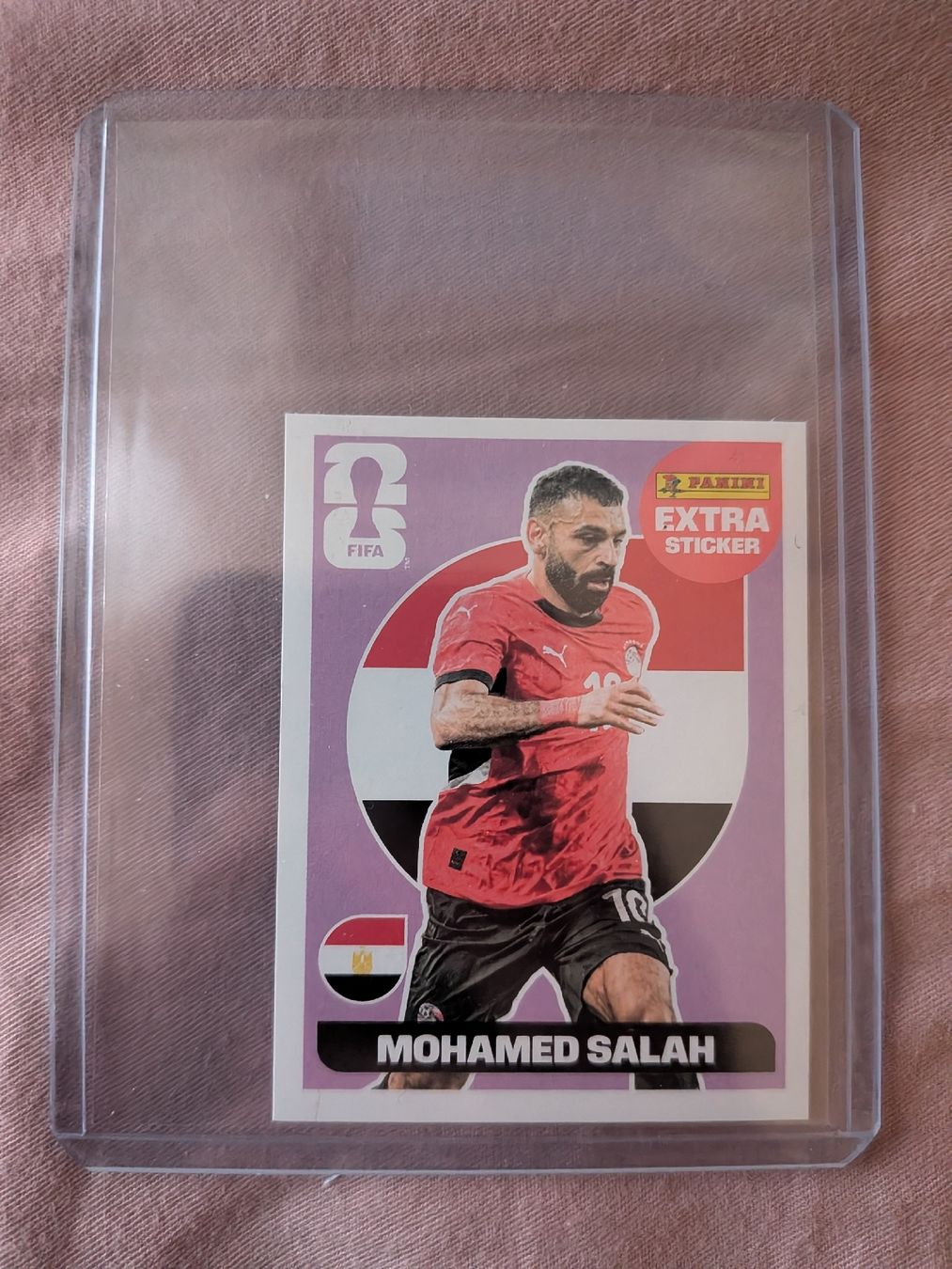 Panini Carte collezionabili: Panini WM 2026 Extra Sticker MOHAMED SALAH Regular – Nuovo (secondo la descrizione) da Uster venduto da yajiao
