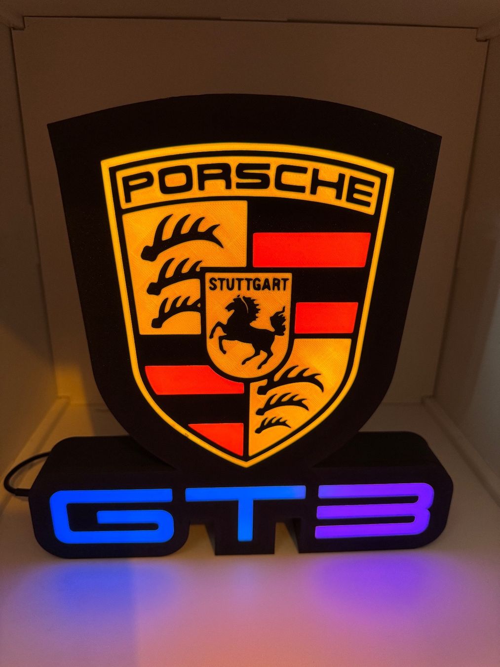 Lampen: Lightbox lumière led Porsche GT3 – Neu (gemäss Beschreibung) aus Vicques von PAMB3D 1