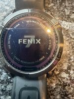 Garmin Fenix 7X Solar Sportuhr mit Gebrauchsspuren