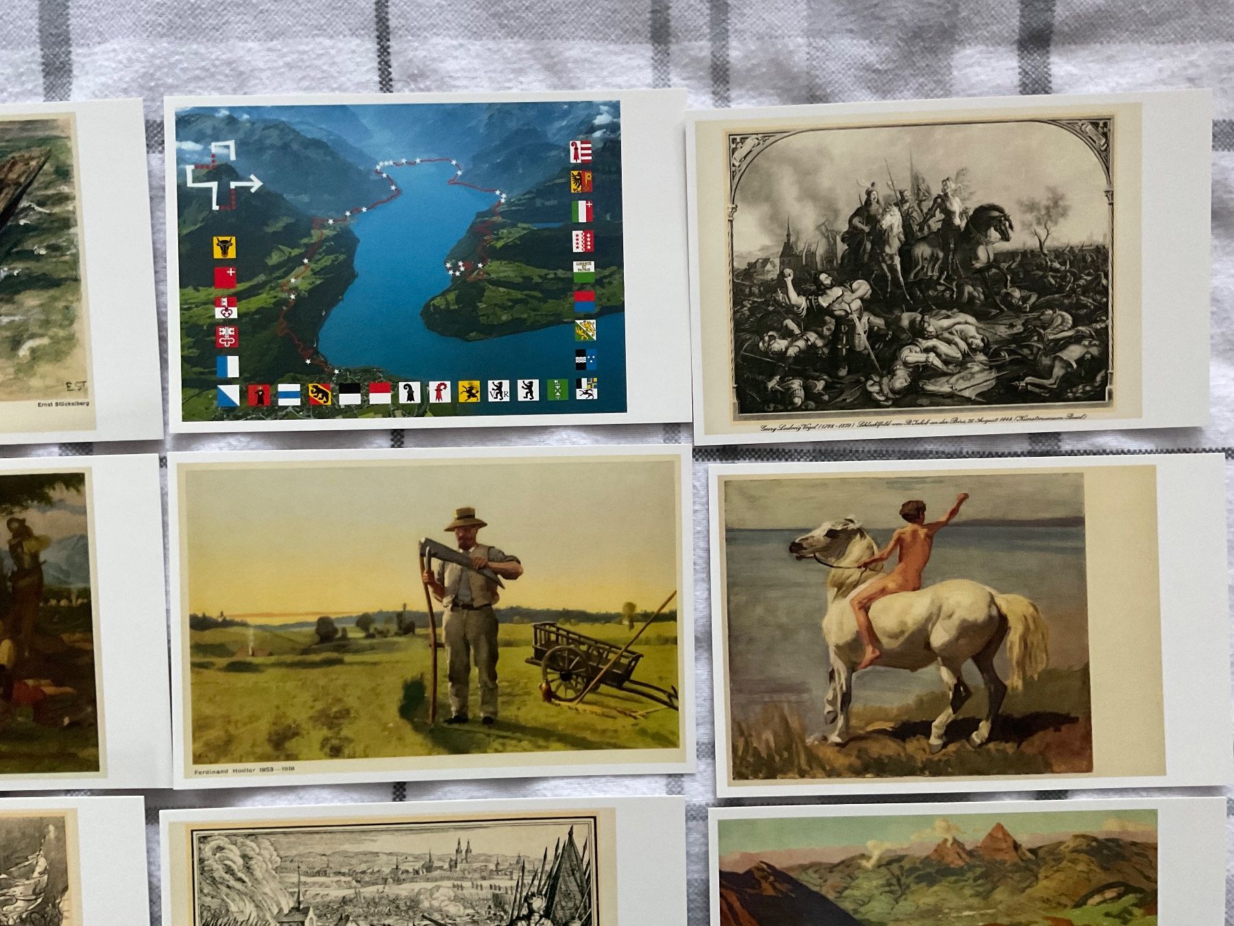 Cartoline postali: 20 AK Bundesfeier Postkarten, Reprints – Usato da Zürich venduto da tol_b7c7 2