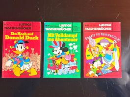 Lustige Taschenbücher LTB, Nr. 81, 84, 85- 1. Auflagen!