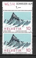 Abart 445.3.01 ** Retouche rechts vom Bergspitz 26.9.1965
