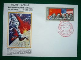 SOJUS - APOLLO, Ankoppeln Apollo an Sojus, 17. Juli 1975