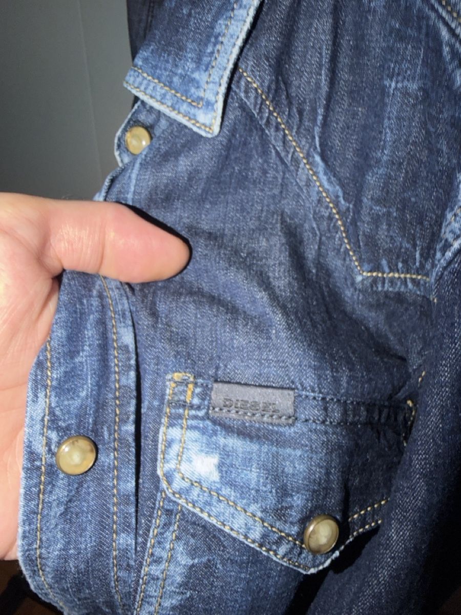 Diesel Chemises: Diesel camicia jeans – D'occasion à Sementina par bru_vpp5 1