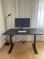 tectake Schreibtisch elektrisch höhenverstellbar 120x80cm