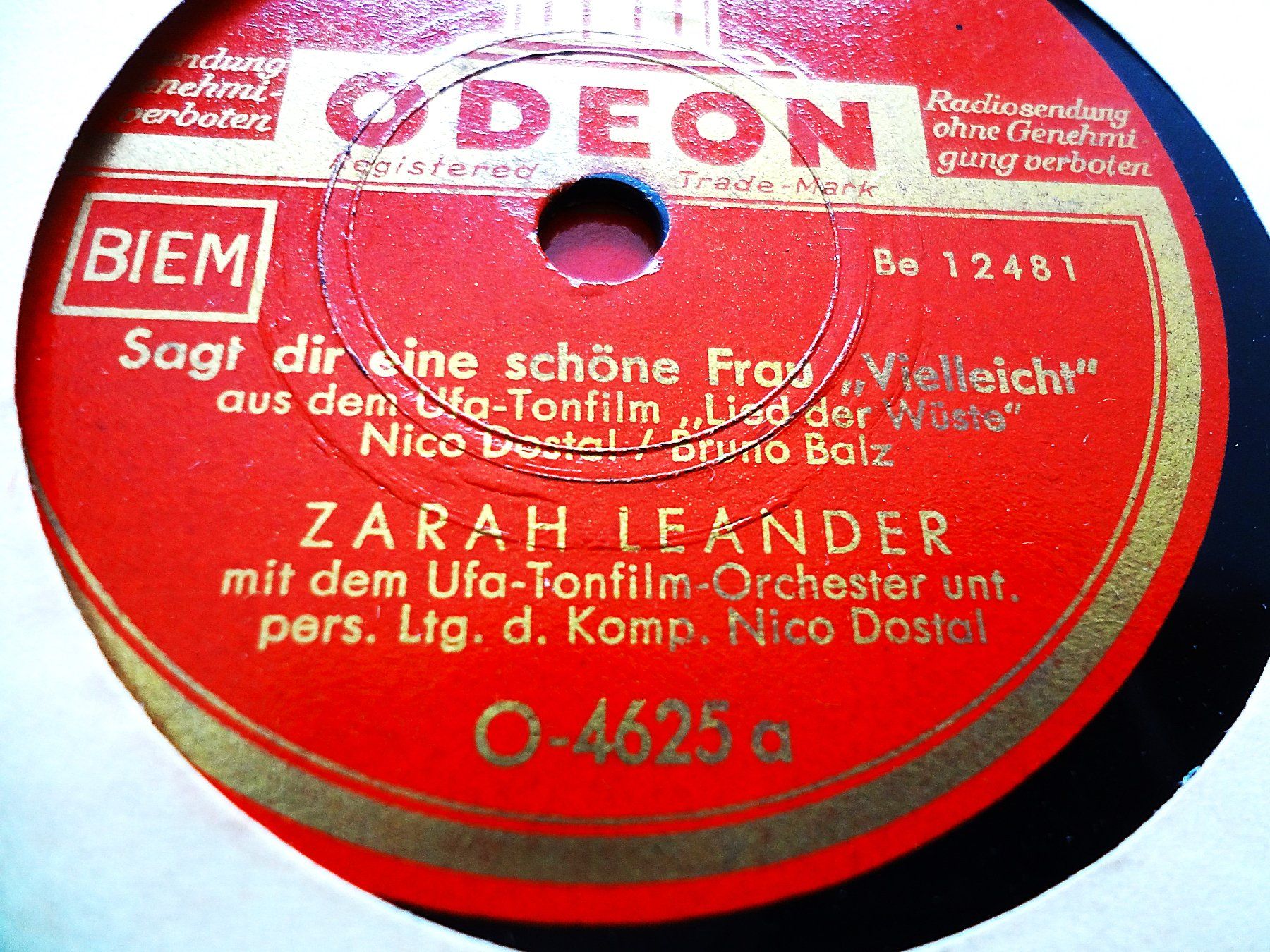Dischi in vinile: Zahrah Leander, Album mit 12 Schellackplatten – Usato da Hemishofen venduto da Phonomandy 3