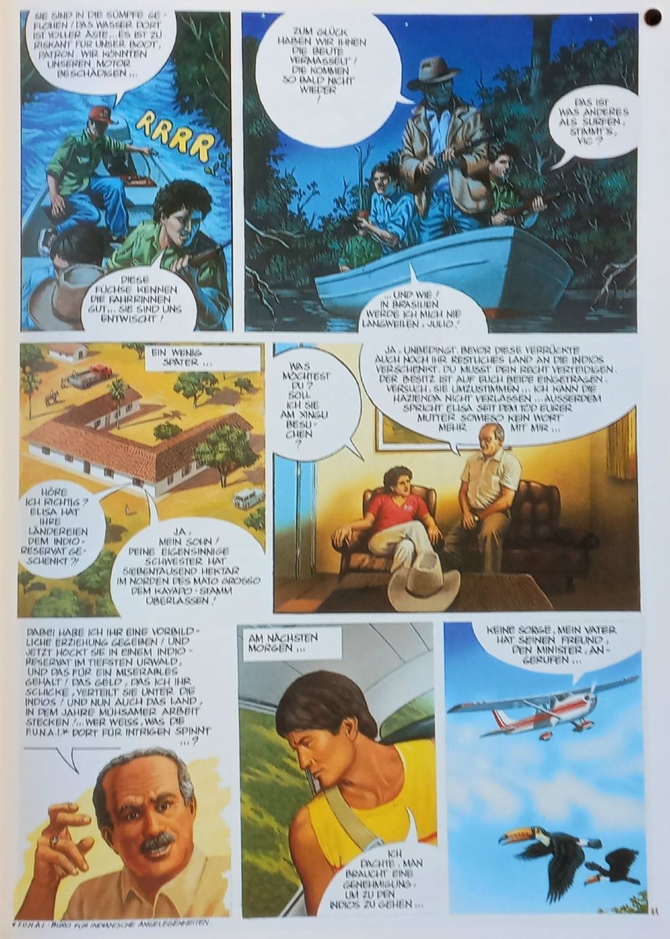 Fumetti: Comic - Weisser Bruder der Kayapo – Usato da Niederuzwil venduto da lubimaja 2