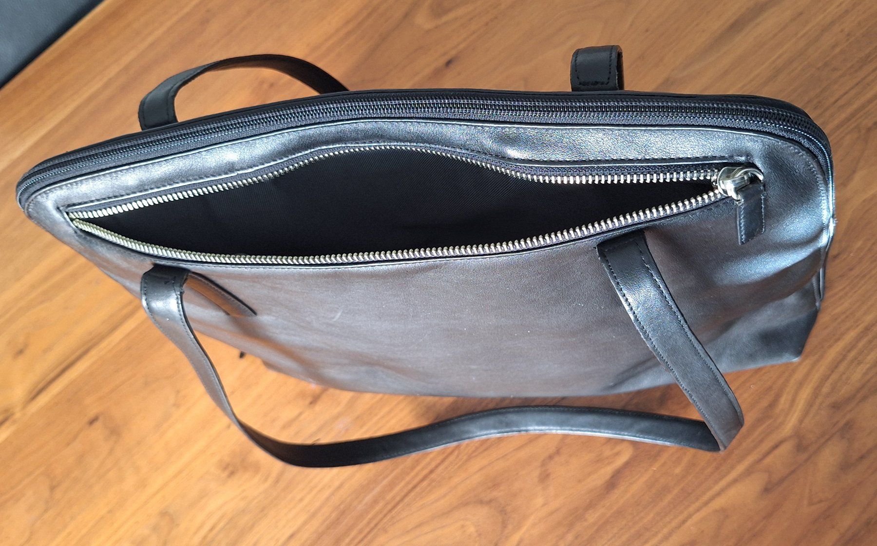 Taschen für Damen: Leohand Heyden Ledertasche, schwarz – Gebraucht aus Weinfelden von Yenas10 3