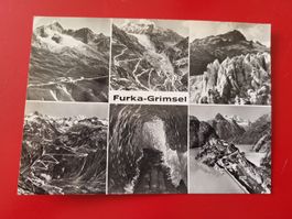 furka grimsel carte postale 