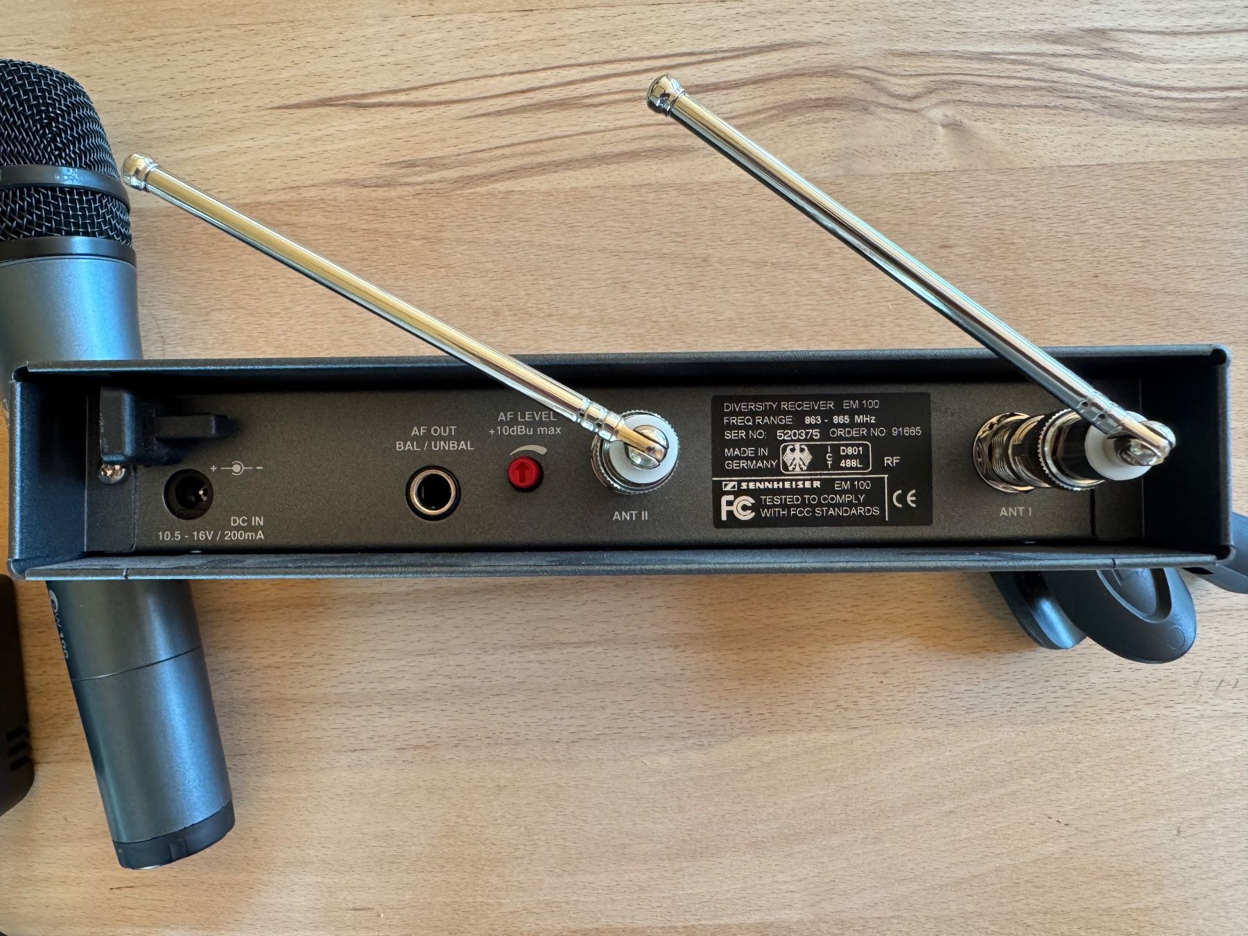 Sennheiser Microfoni: Sennheiser Funkmikrofon Set EW100 – Usato da Thalheim AG venduto da Paouli 2
