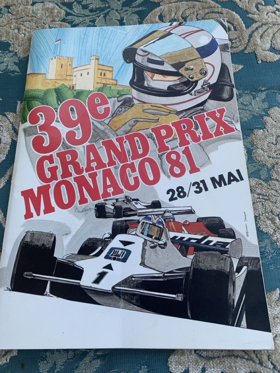 Zeitschriften & Magazine: Formel 1 Programm GP Monaco 1981 Auto Motor Sport 28-31 Mai – Gebraucht aus Biel/Bienne von Aehm