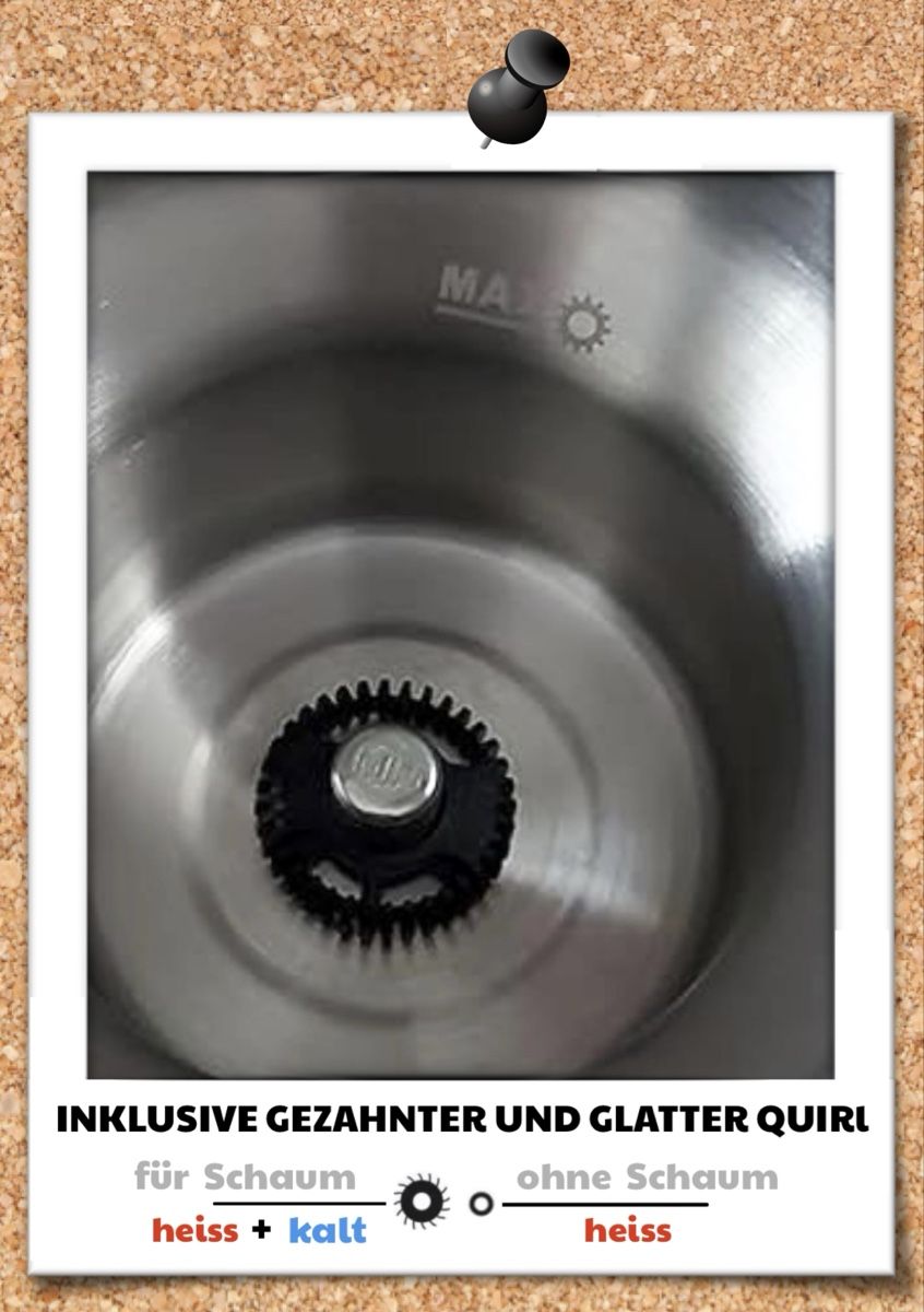 Tchibo Elettrodomestici da cucina: Milchschäumer Tchibo - Milchaufschäumer Induktion xxl-Schaum – Usato da Murten venduto da Anne.M 3