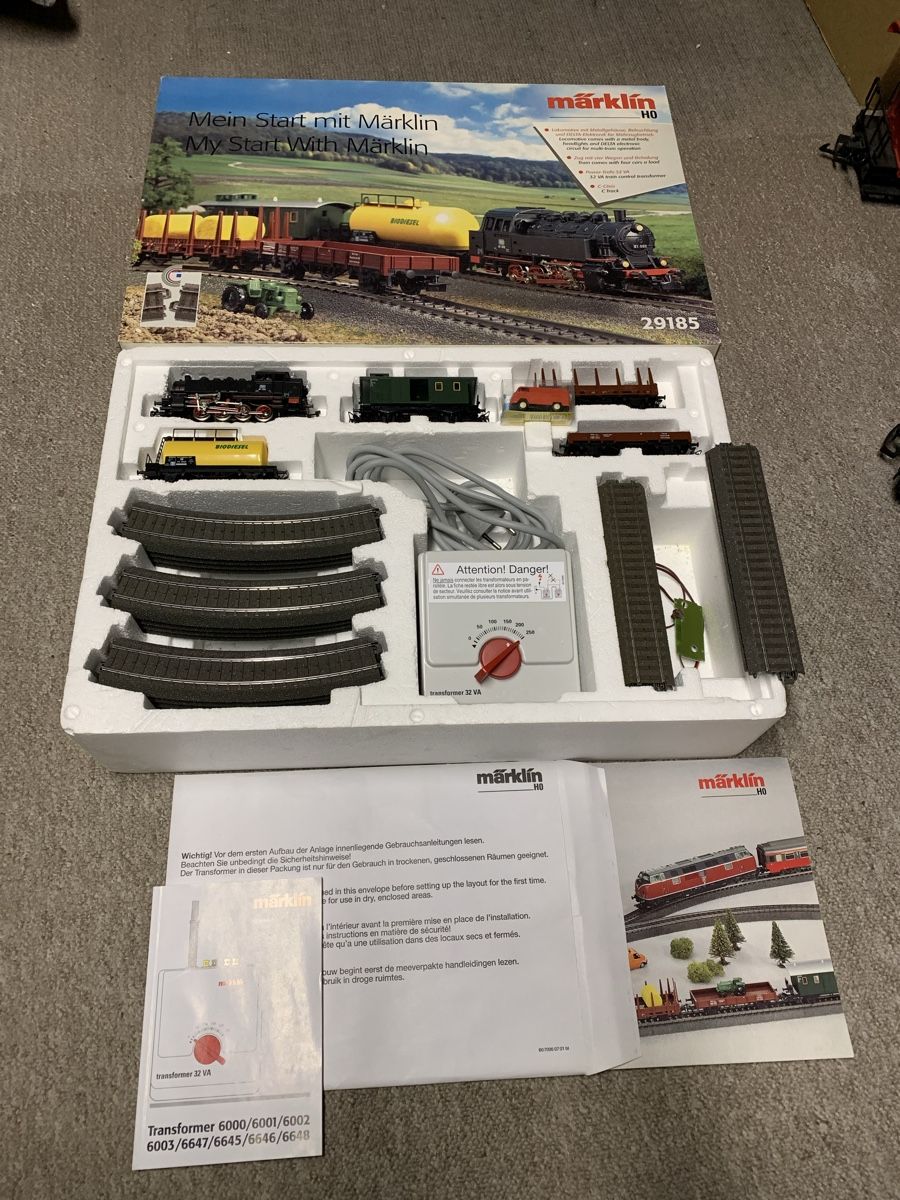 Märklin Modellini di ferrovie: Märklin Startset,HO neuwertig, mit Delta Elektronik,Inte6 – Usato da Winden venduto da EmilNeu 1