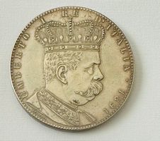 Münze, Eritrea, Umberto I 1891