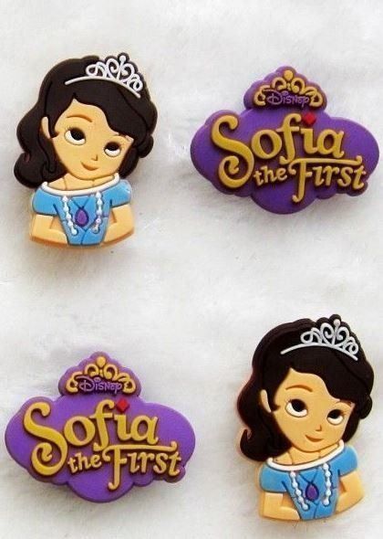 Tutte le decorazioni: Sofia: lot 4 jibbitz shoecharms – Nuovo e nell'imballaggio originale da Lutry venduto da kylab7