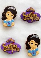 Sofia: lot 4 jibbitz shoecharms