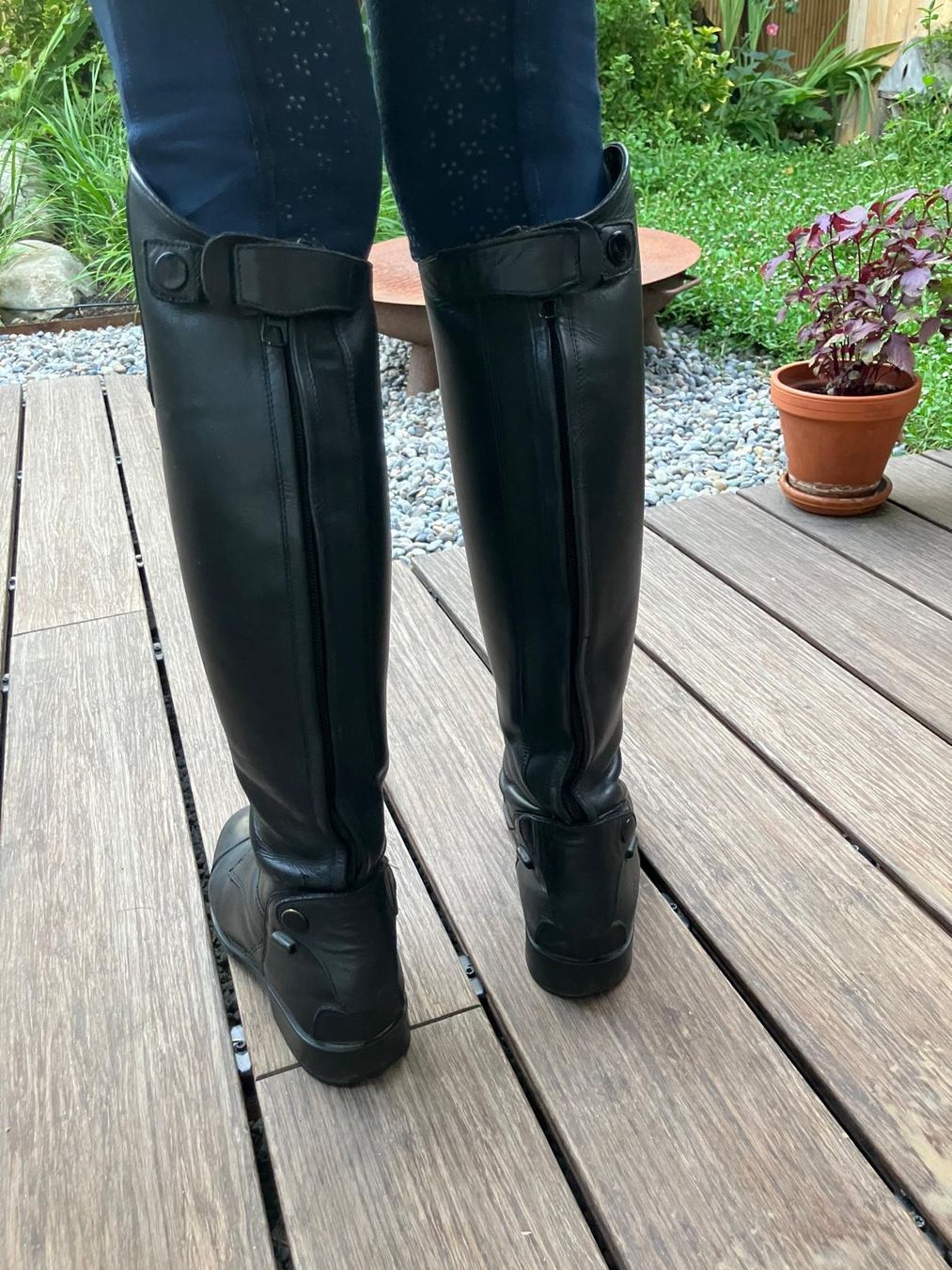 4Riders Scarpe per ragazze: Reitstiefel Leder Gr. 36 – Usato da Riehen venduto da salzkresse15 5