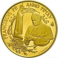 Vatikan 50 Euro 2015 Papa Francesco, Gold