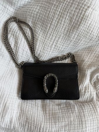 Gucci Dionysus Super Mini Bag Schwarz Top Zustand