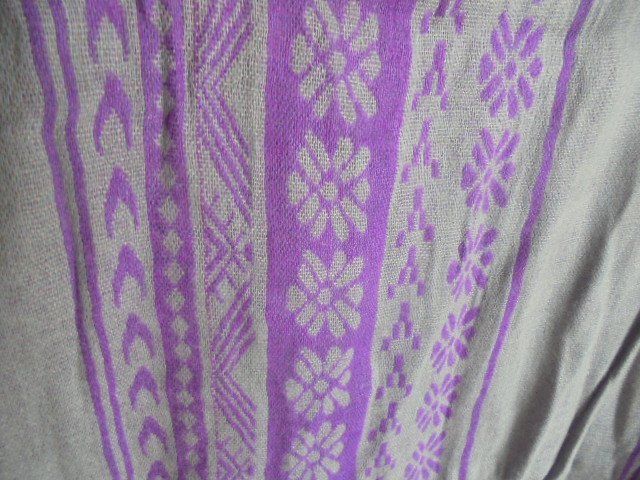 C&A Foulards, Tücher & Schals: Foulard, grau/lila, Viskose, C&A NEU – Neu (gemäss Beschreibung) aus Hinwil von Glasperlen 4